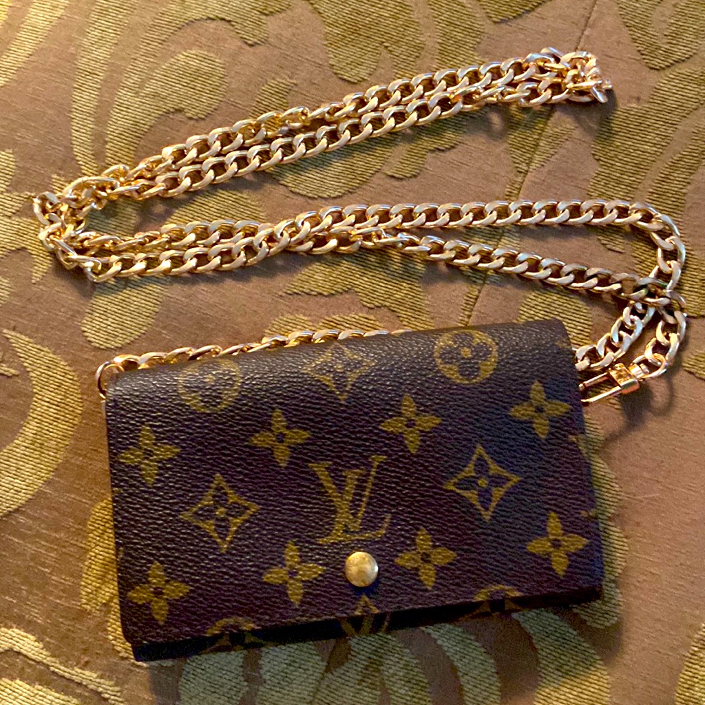 Louis Vuitton Vintage Wallet With After Market Chain